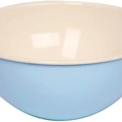 Riess Emaille Riess Schüssel Aus Emaille In Pastell-blau 30 Cm