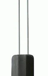 Rösle Teigschaber Silikon In Schwarz 26 Cm/ 5 Cm