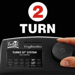 Fritel Fritteuse Turbo SF Frytastic 5371 -Kitchenaid Shop 138410 02