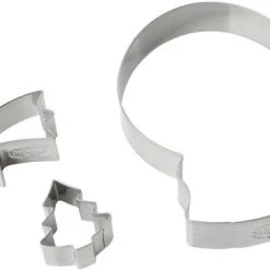 Dr. Oetker Ausstechformen Schneekugel, 3-tlg.