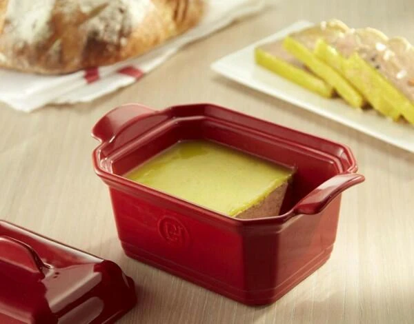 Emile Henry Foie Gras Terrine Mit Presse In Granatapfel 0,6 Liter / 15,5 X 12 Cm 2 Emile Henry Foie Gras Terrine Mit Presse In Granatapfel 0,6 Liter / 15,5 X 12 Cm – Bild 2