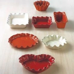 Emile Henry Tarte- & Quicheform Mit Wellenrand In Ton -Kitchenaid Shop 1421689477 2015 Bakeware HD 01 Range 9 l