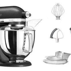KitchenAid Küchenmaschine ARTISAN 175PS In Gusseisen Schwarz, 4,8 L