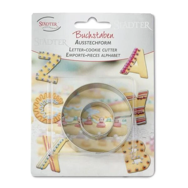 Städter Ausstechform Buchstabe O 6,5 Cm 2 Städter Ausstechform Buchstabe O 6,5 Cm – Bild 2