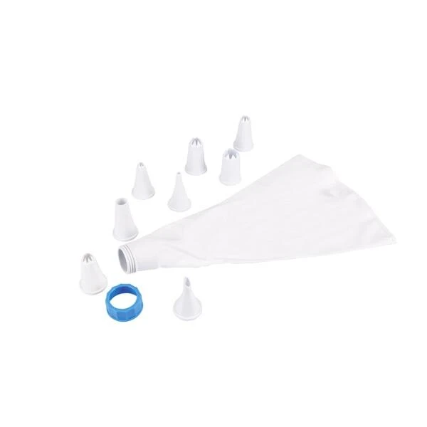 Städter Spritzbeutel Garniertüllen & Spritzbeutel Groß Set, 9-teilig 1 Städter Spritzbeutel Garniertüllen & Spritzbeutel Groß Set, 9-teilig