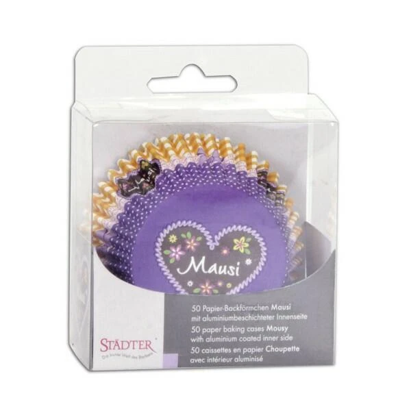 Städter Backform Mausi Ø 5/7 Cm / H 3,5 Cm 50 Stück 4 Städter Backform Mausi Ø 5/7 Cm / H 3,5 Cm 50 Stück – Bild 4