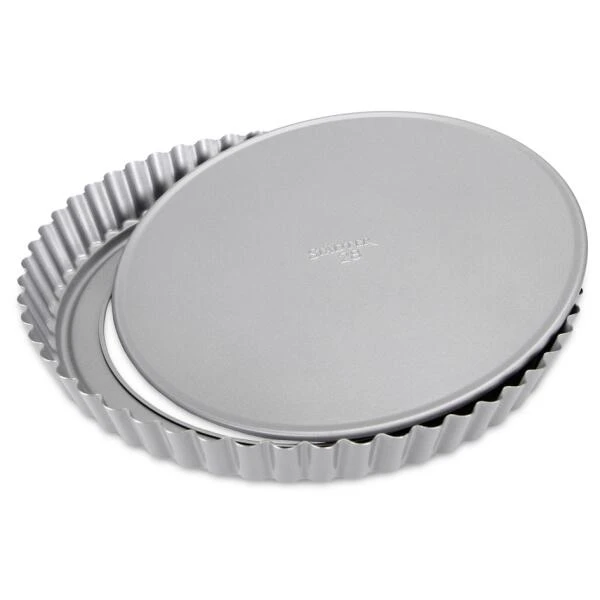 Städter Tarteform Mit Hebeboden ø 28 Cm / H 3,5 Cm Silber 5 Städter Tarteform Mit Hebeboden ø 28 Cm / H 3,5 Cm Silber – Bild 5