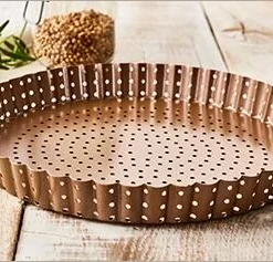 Birkmann Quiche- Und Tarteform, Perforiert, Mit Losem Boden 20 Cm/ 3 Cm -Kitchenaid Shop 210547 210554 210561 LR deko5