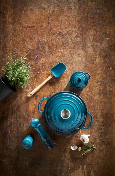 Le Creuset Mini Cocotte In Deep Teal 3 Le Creuset Mini Cocotte In Deep Teal – Bild 3