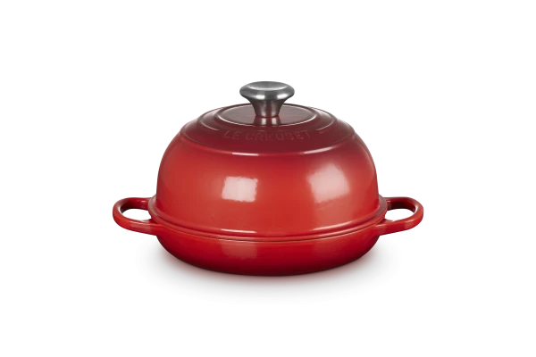 Le Creuset Brot Bräter Signature In Kirschrot 2 Le Creuset Brot Bräter Signature In Kirschrot – Bild 2
