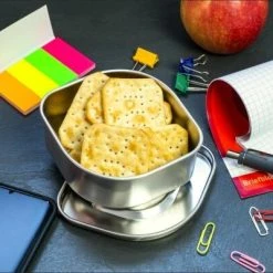 Lurch Lunchbox Snackdose Edelstahl -Kitchenaid Shop 215 RS3651 240936 Lunchbox Snackdose Edelstahl Brotzeit scr