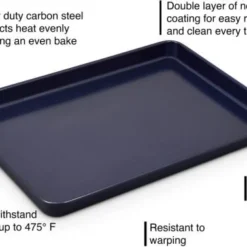 Zyliss Backblech Mit Antihaftbeschichtung 13 Zyliss Backblech Mit Antihaftbeschichtung -Kitchenaid Shop 220 bakewaregraphic E980191