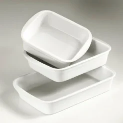 Pillivuyt Lasagneform Rechteckig 34 X 26 Cm 5 Pillivuyt Lasagneform Rechteckig 34 X 26 Cm -Kitchenaid Shop 250424BL PILLIVUYT Lasagenformen l