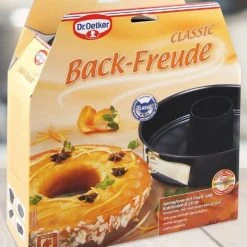 Dr. Oetker Springform Mit Flach- Und Rohrboden Back-Freude -Kitchenaid Shop 2511b