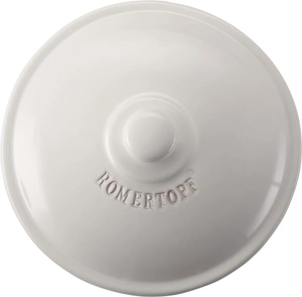 Römertopf Brot-Back-Topf Rund, Weiß 4 Römertopf Brot-Back-Topf Rund, Weiß – Bild 4