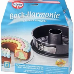 Dr. Oetker Springform Mit Flach- Und Rohrboden Back-Harmonie 26 Cm -Kitchenaid Shop 2602 pack 1 neu 1