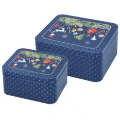 Birkmann Gebäckdosen-Set Christmas Decorations (klein)