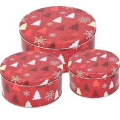 Birkmann Gebäckdosen-Set Christmas Tree, 3-teilig