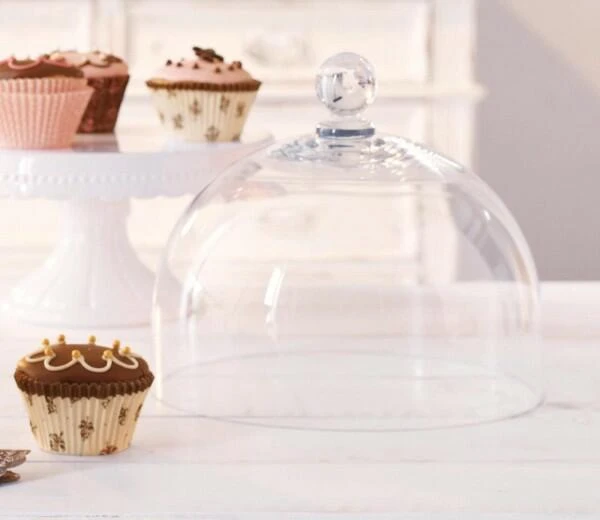 Birkmann Glashaube Für Tortenplatte Vintage 29 Cm/ 22,3 Cm 2 Birkmann Glashaube Für Tortenplatte Vintage 29 Cm/ 22,3 Cm – Bild 2