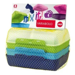 Emsa Kids Lunchbox Variabolo Boys, 4-teilig