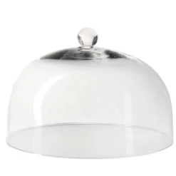 ASA Glashaube Für Tortenplatte Hoch/flach 20 Cm/17 Cm