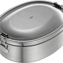 Cilio Lunch Box MONTE Oval, Edelstahl