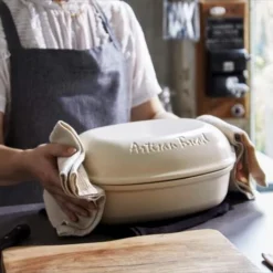 Emile Henry Artisan Brotform In Creme -Kitchenaid Shop 5501 Life Pain Artisan Bread CloseLid H
