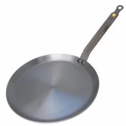 De Buyer Crepes-Eisenpfanne Mineral B Element 24 Cm/ 21 Cm/ 1,2 Cm/ 1,30 Kg
