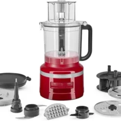 KitchenAid Food Processor 3,1L In Empire Rot -Kitchenaid Shop 5KFP1319xER with accessories incl Dicing Kit