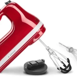 KitchenAid Handrührer Mit Flexi-Rührer In Empire Rot