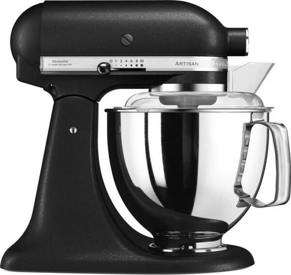 KitchenAid Küchenmaschine ARTISAN 175PS In Gusseisen Schwarz Mit Speiseeismaschine 3 KitchenAid Küchenmaschine ARTISAN 175PS In Gusseisen Schwarz Mit Speiseeismaschine – Bild 3