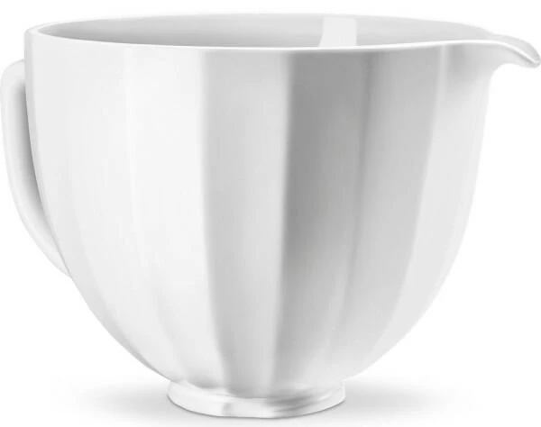 KitchenAid Keramikschüssel In White Shell, 4,7 Liter 2 KitchenAid Keramikschüssel In White Shell, 4,7 Liter – Bild 2