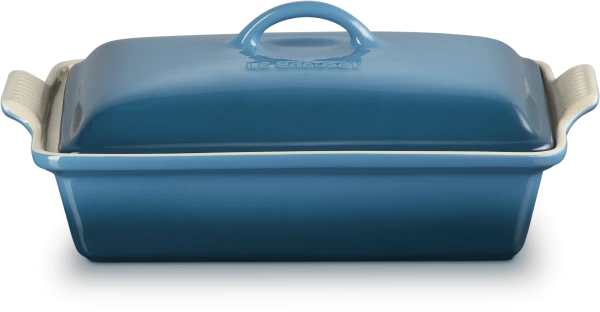 Le Creuset Auflaufform Tradition Mit Deckel, Rechteckig In Deep Teal 1 Le Creuset Auflaufform Tradition Mit Deckel, Rechteckig In Deep Teal