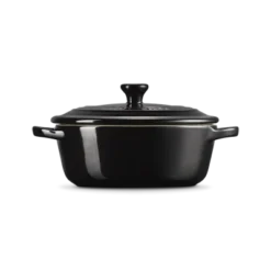 Le Creuset Mini Cocotte Oval In Schwarz -Kitchenaid Shop 61902121400103 00001