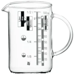 WMF Messbecher Gourmet Aus Glas, 0,5 Liter