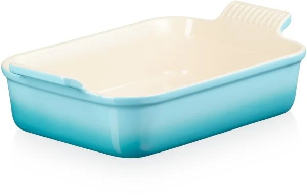 Le Creuset Auflaufform Tradition, Rechteckig In Karibik 19 X 14 Cm / 1,1 Liter 1 Le Creuset Auflaufform Tradition, Rechteckig In Karibik 19 X 14 Cm / 1,1 Liter