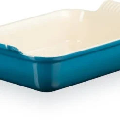 Le Creuset Auflaufform Tradition, Rechteckig In Deep Teal 26 X 19 Cm / 2,4 Liter