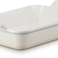 Le Creuset Auflaufform Tradition, Rechteckig In Meringue 26 X 19 Cm / 2,4 Liter