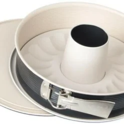 Zenker Springform Crème Noir Mit Flach- Und Rohrboden 28 Cm/ 7 Cm