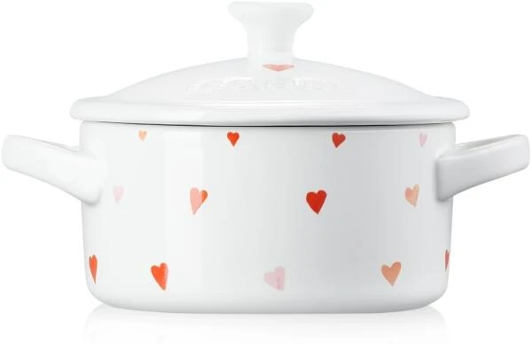 Le Creuset Mini Cocotte Hearts Aus Steinzeug 2 Le Creuset Mini Cocotte Hearts Aus Steinzeug – Bild 2