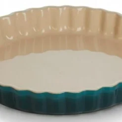 Le Creuset Tarteform In Deep Teal 28 Cm