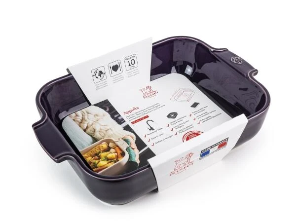 Appolia Auflaufform Rechteckig In Aubergine 32 Cm / 2,7 Liter 5 Appolia Auflaufform Rechteckig In Aubergine 32 Cm / 2,7 Liter – Bild 5