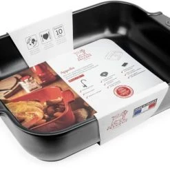 Appolia Auflaufform Rechteckig In Satin-schwarz 36 Cm / 3,8 Liter -Kitchenaid Shop APPOLIA plat rectangulaire noir black satin 40 cm 61487 packaging 3