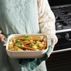 Appolia Auflaufform Rechteckig In Ecru 25 Cm / 1,4 Liter -Kitchenaid Shop APPOLIA rectangle moyen ecru 60046 60084 PIXEL BECHAMEL 1