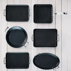 Le Creuset Aluminium-Antihaft-Bratreine -Kitchenaid Shop Aluminium Antihaft Spezialformen Sortimentsuebersicht 1 l