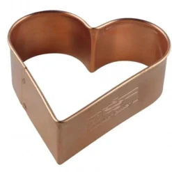 Ausstechform Herz Aus Der Kupfermanufaktur Weyersberg 8 Cm