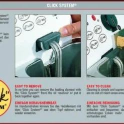 Fritel Fritteuse Turbo SF 4571 7 Fritel Fritteuse Turbo SF 4571 -Kitchenaid Shop Click System 1 l 1