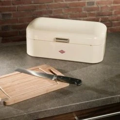 Wesco Brotkasten Grandy In Mandel 5 Wesco Brotkasten Grandy In Mandel -Kitchenaid Shop DB Grandy Milieu 29649 13x18 4 l