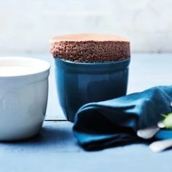 Emile Henry Töpfchen Nr. 8 In Feu Doux, 2er Set 5 Emile Henry Töpfchen Nr. 8 In Feu Doux, 2er Set -Kitchenaid Shop EH 1008 Amb Ramequin Ramekin ChocolateSouffle2 H 2