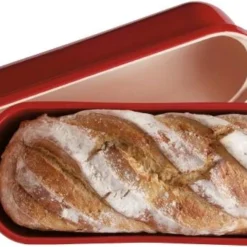 Emile Henry Kasten-Brotbackform Groß In Granatapfel 10 Emile Henry Kasten-Brotbackform Groß In Granatapfel -Kitchenaid Shop EH 5503 345503 PainCampagne BigLoaf TopBread